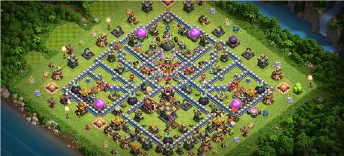 部落冲突阵型分享之日常好用极少被三星