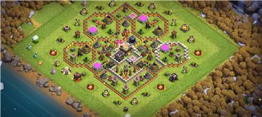 部落冲突阵型分享之最新11本双训练营