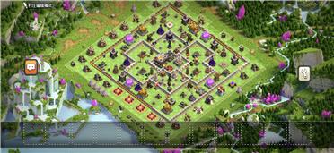 部落冲突阵型分享之11防雷龙神阵好看又对称