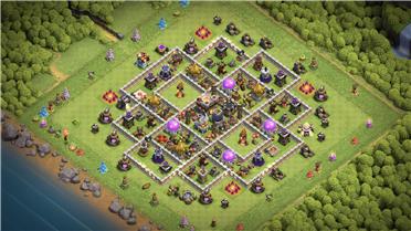 部落冲突阵型分享之11本神阵