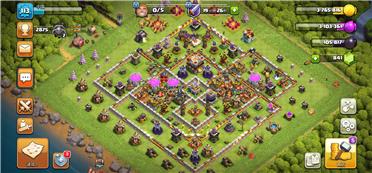 部落冲突阵型分享之11本防三星阵型