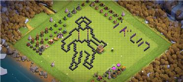 部落冲突阵型分享之ikun坤