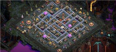 部落冲突阵型分享之11，12本都可以用，也是11到12过来的一个阵通用