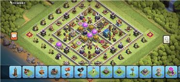 部落冲突阵型分享之11本护资源