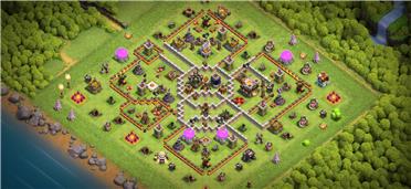 部落冲突阵型分享之11本国际服