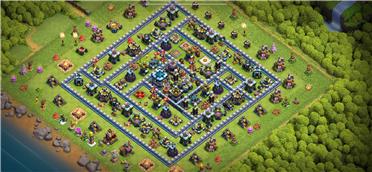 部落冲突阵型分享之主世界11~13本都适用