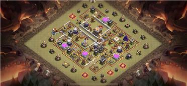 部落冲突阵型分享之11本联赛