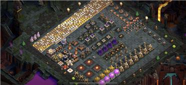 部落冲突阵型分享之66611本点用没有阵