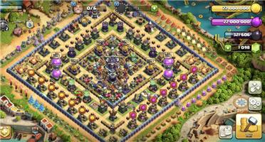 部落冲突阵型分享之种树、对称、强迫症福音