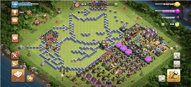 部落冲突阵型分享之小猫咪阵，喜欢的话就自取吧