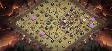 部落冲突阵型分享之11本联赛阵型