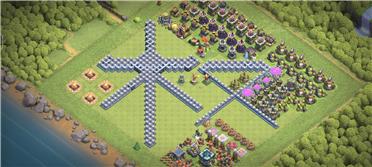 部落冲突阵型分享之传奇艺术阵权