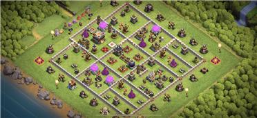 部落冲突阵型分享之11本冲杯阵