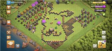 部落冲突阵型分享之11本皮卡丘阵型