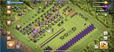 部落冲突阵型分享之11本刷墙可以用