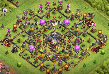 部落冲突阵型分享之11本保资源流