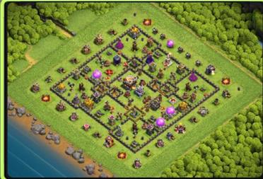 部落冲突阵型分享之11本防三