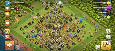 部落冲突阵型分享之11本火力集中