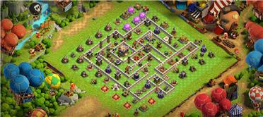 部落冲突阵型分享之11本自研阵