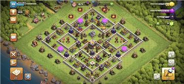 部落冲突阵型分享之11本防三阵型同本没被平过