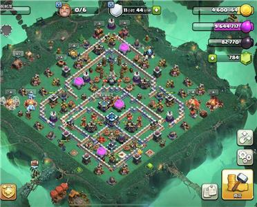 部落冲突阵型分享之防3会玩得注意细节的也就一星，稍不注意就黑三