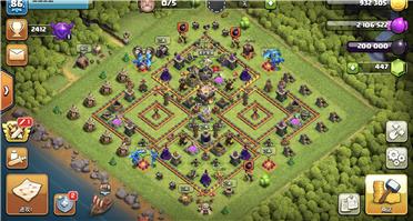 部落冲突阵型分享之11本自用阵亲测好用