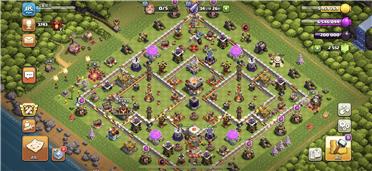 部落冲突阵型分享之11本国服防雷龙其他兵种难三星