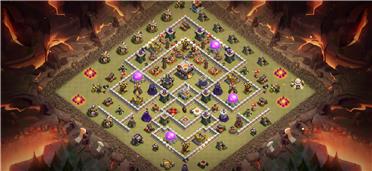 部落冲突阵型分享之11本防御阵