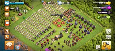 部落冲突阵型分享之11本升级刷墙阵一目了然，好用到爆炸。