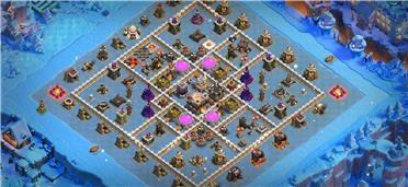 部落冲突阵型分享之11本防雷龙