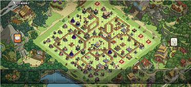 部落冲突阵型分享之国际服11本联赛阵型