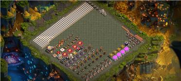 部落冲突阵型分享之11本真·升资源一目了然阵