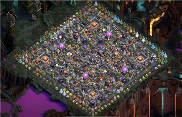 部落冲突阵型分享之狗看了都摇头主打的就是阴间