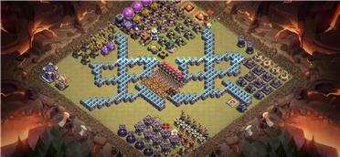 部落冲突阵型分享之自用三星阵