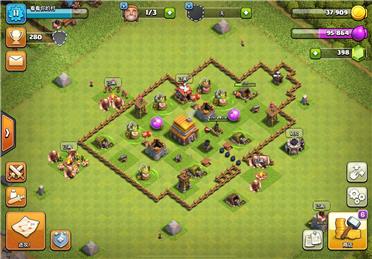 部落冲突阵型分享之111瓦萨剩下的饭