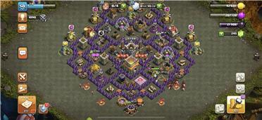 部落冲突阵型分享之防三，放空，护资源