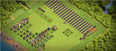 部落冲突阵型分享之八本升级专属