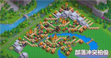 部落冲突阵型分享之法师山谷阵型