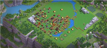 部落冲突阵型分享之国服，野蛮人兵营