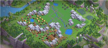 部落冲突阵型分享之飞龙悬崖子城