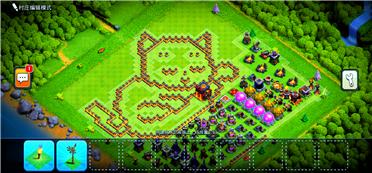 部落冲突阵型分享之娱乐橘猫阵