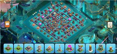 部落冲突阵型分享之对称阵防双猪