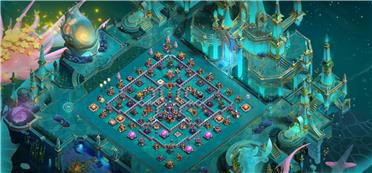 部落冲突阵型分享之冲杯坑阵3改型