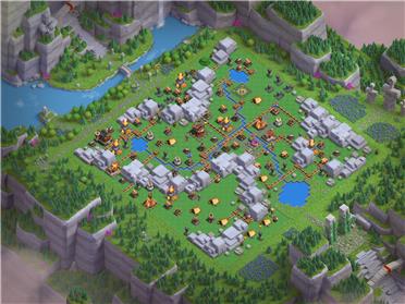 部落冲突阵型分享之5级飞龙