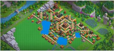 部落冲突阵型分享之10都建筑工人工坊阵型推荐（高级引导阵）