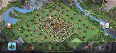 部落冲突阵型分享之职业自摆阵引导陷阱阵