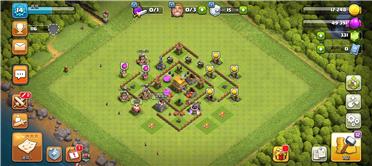 部落冲突阵型分享之游戏咸鱼五本