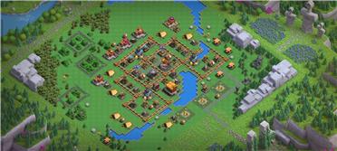 部落冲突阵型分享之3级野蛮人兵营，实测好用