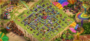 部落冲突阵型分享之16本普普通通凑字数