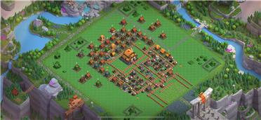 部落冲突阵型分享之都城之巅5级